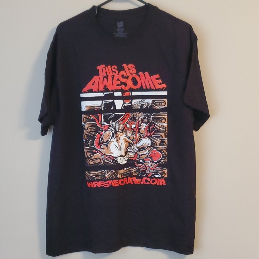 This is Awesome Wrestlecrate Tshirt